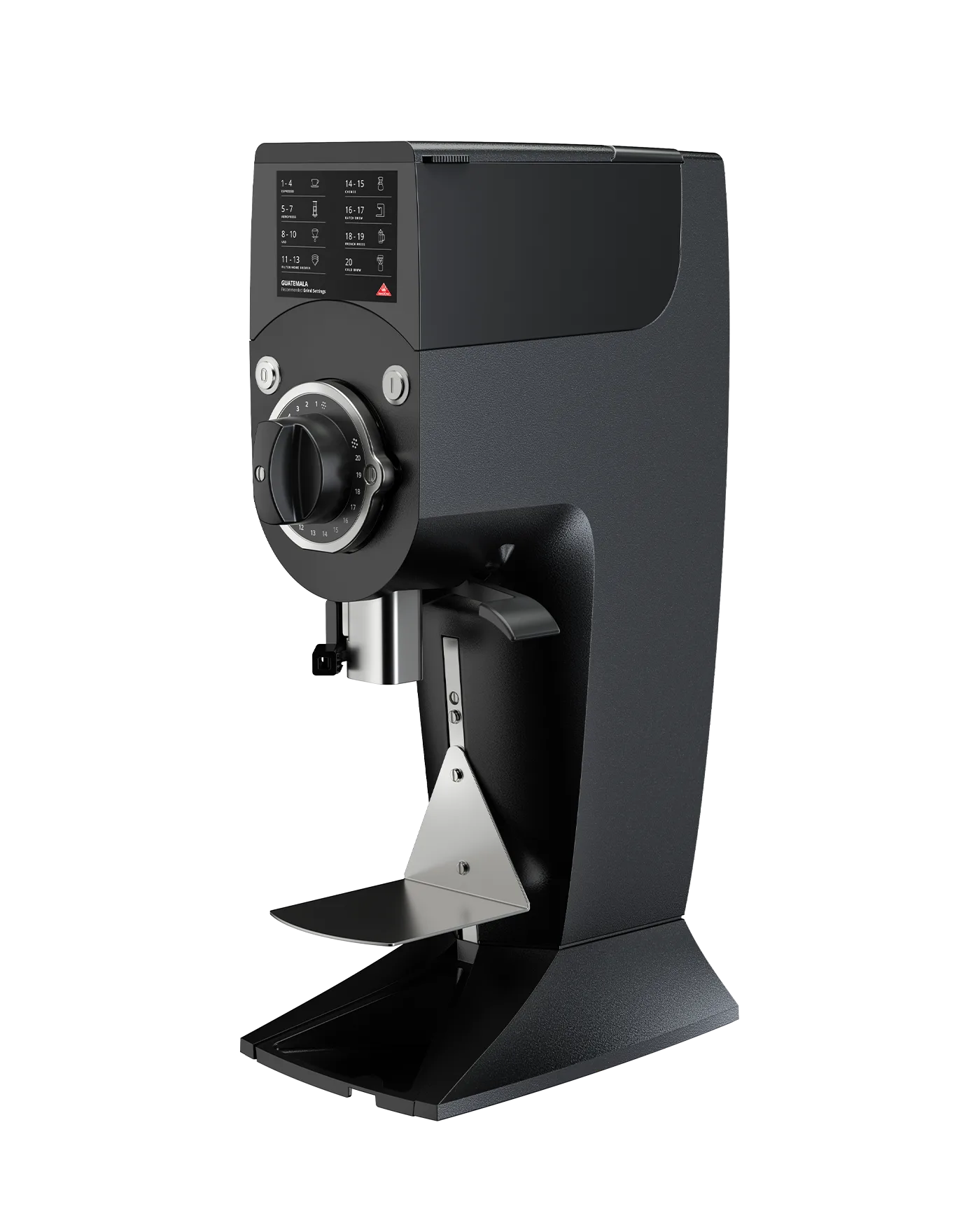 The New Guatemala – Matte Black (220-240V 50Hz) Mahlkönig