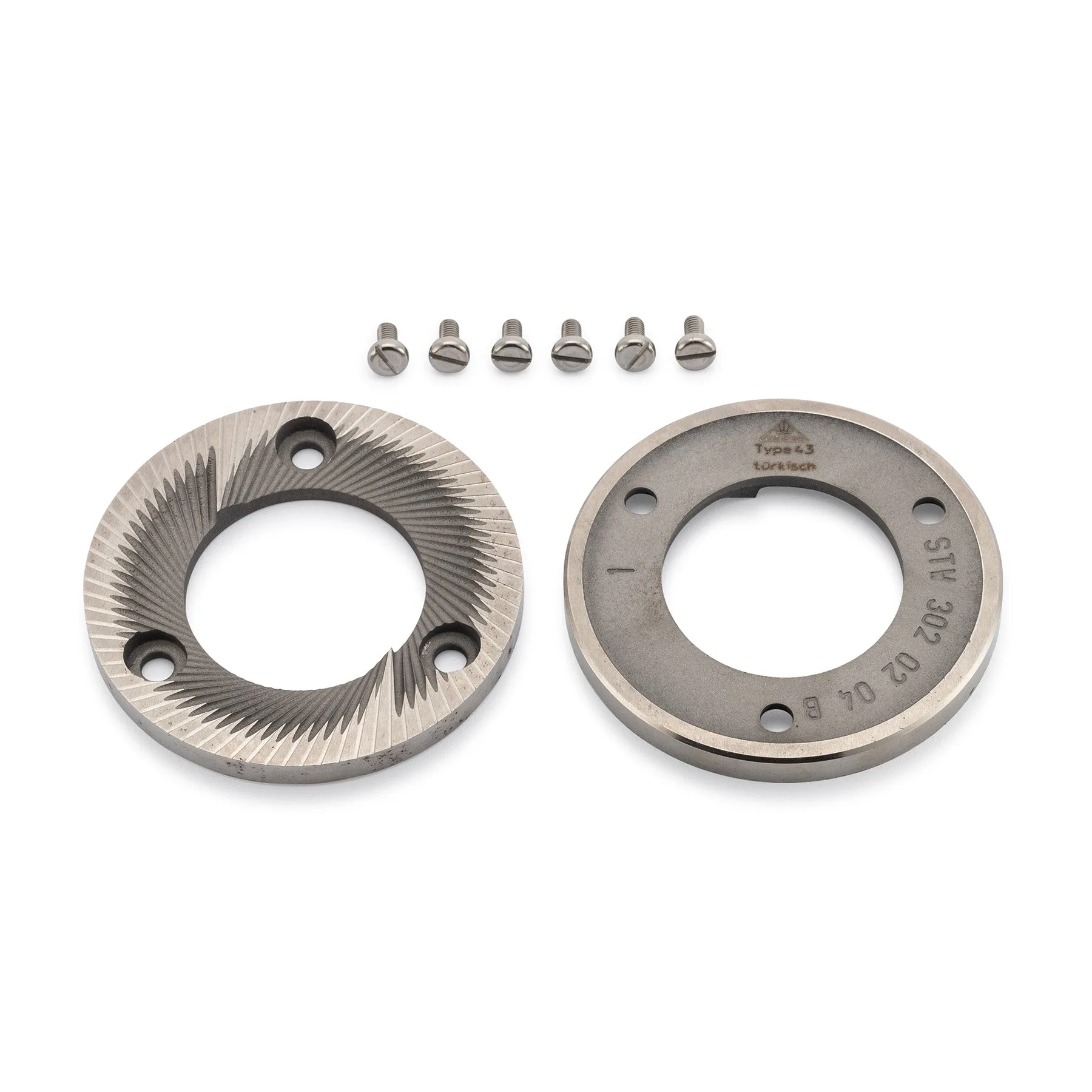 98mm Turkish Premium Cast Steel Burrs (EK43 / EK43 S) Mahlkönig