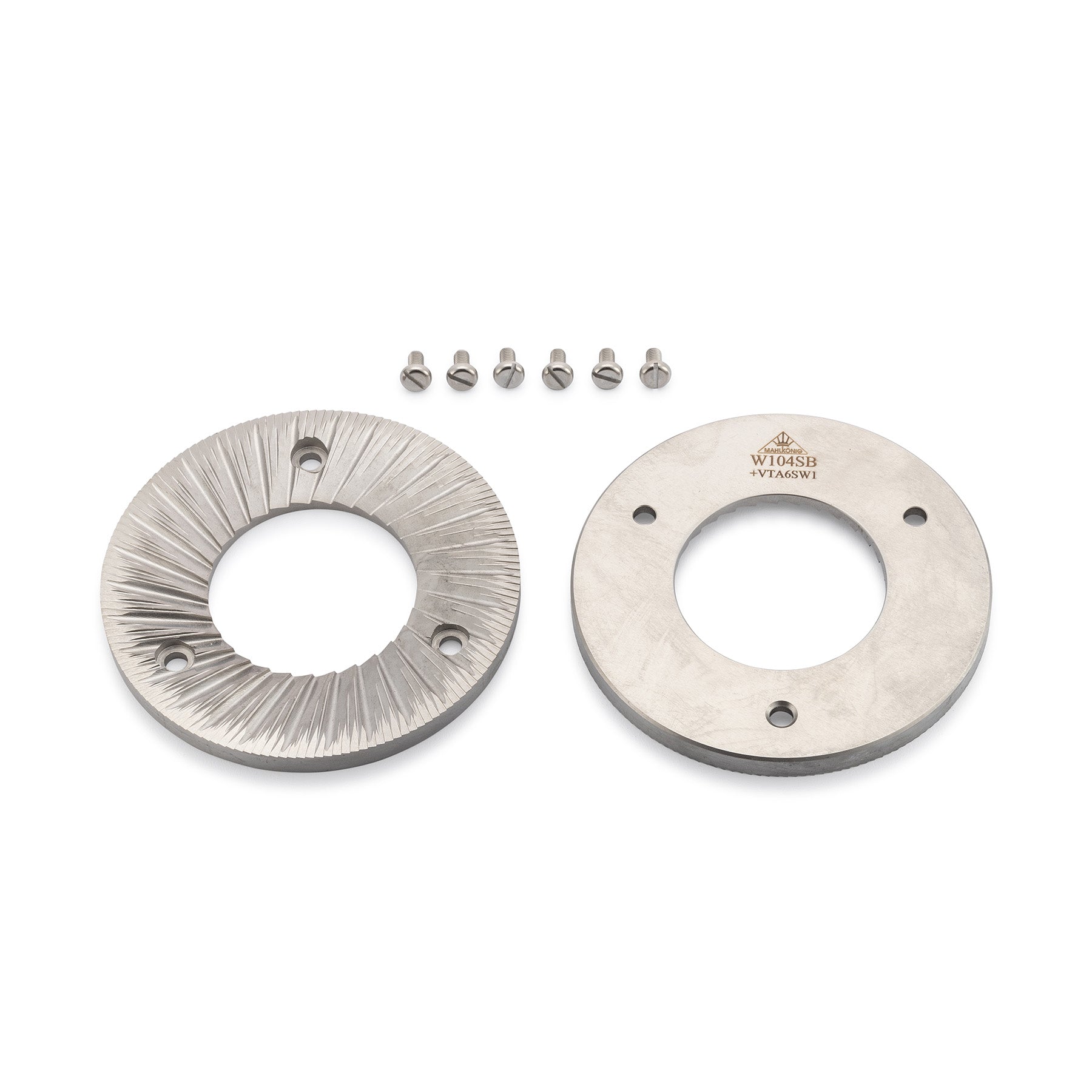 120mm Hardened Special Steel Burrs (VTA 6S W 1-Phase) Mahlkönig