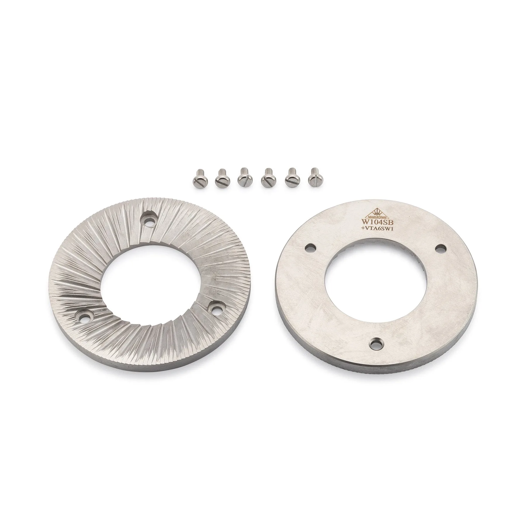 120mm Hardened Special Steel Burrs (VTA 6S W 1-Phase) Mahlkönig