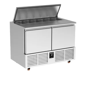 小型省スペース冷蔵準備テーブル HSS 340 - SPACE SAVER REFRIGERATED PREP COUNTER Precision HSS 340-DD