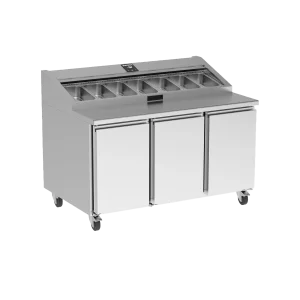 PPC 307 冷蔵食品加工テーブル - GN1/1 冷蔵準備カウンター精度