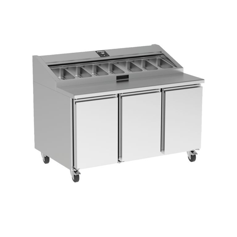 PPC 307 冷蔵食品加工テーブル - GN1/1 冷蔵準備カウンター精度