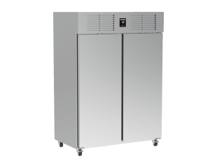 GN2/1 vertical refrigerator/freezer with roof-mounted indoor unit MPT 1401 - GN2/1 TOP MOUNT REFRIGERATOR Precision