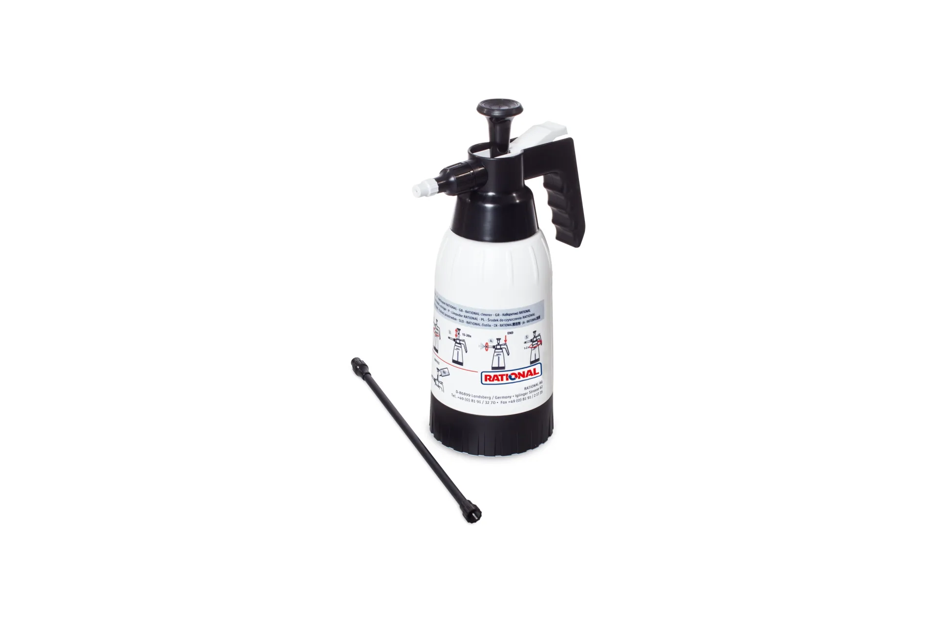 ラショナル 手動蓄圧式洗剤フォームスプレー Hand Pressure Sprayer