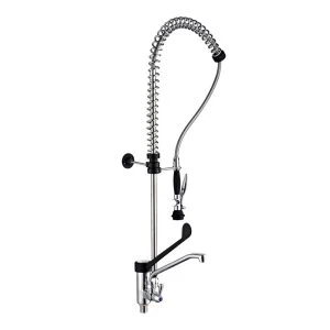 European Market Rinse Faucet 90102 Single Hole Deck Mount Europe Pre Rinse Faucet For Commercial Use Toprinse
