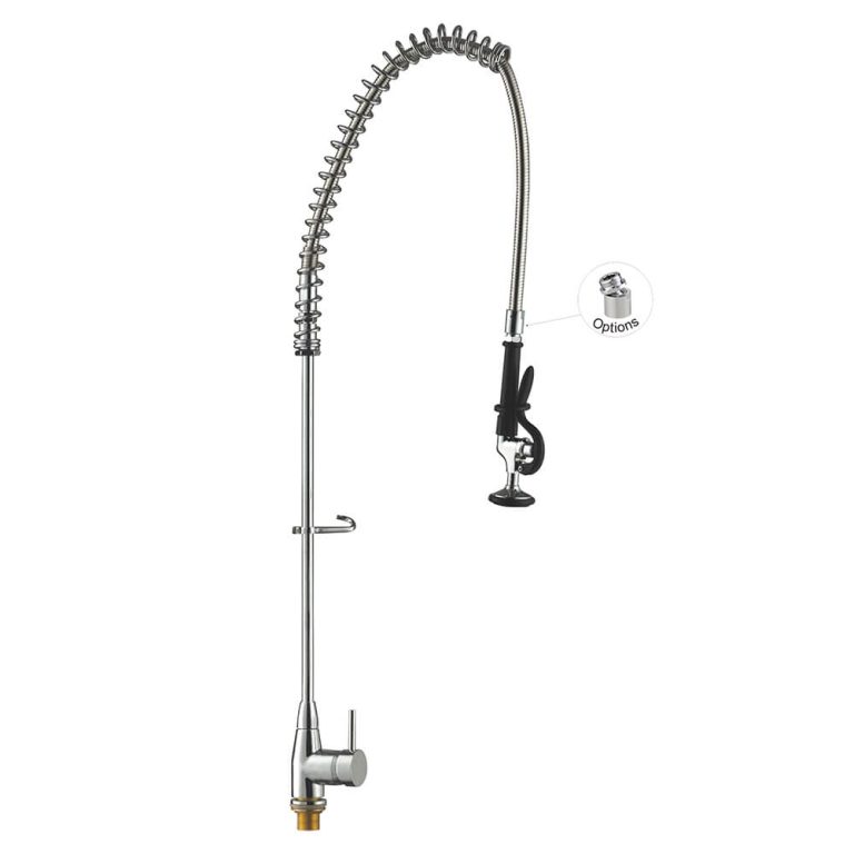 Restaurant Sink Faucet 98005-1 Single Hole Deck mount Commercial Sink Restaurant Pre-Rinse Faucet Toprinse