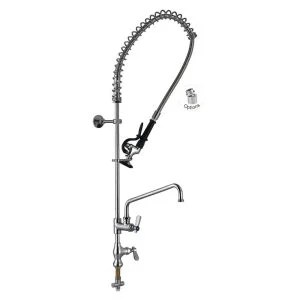Dishwasher Faucet 98008M-2 Single Temperature Deck mount Faucet Dishwasher Pre-Rinse Faucet, mixing valve, add-on faucet Toprinse