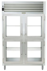 Tủ Giữ Nóng Thực Phẩm Traulsen RHF232WP-HHG Spec-Line 2-Section 4 Glass Half Door Reach-In Pass-Thru Heated Holding Cabinet, 55.13 cu. ft.