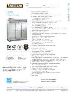 Traulsen RLT332NUT Refrigerator & Freezer