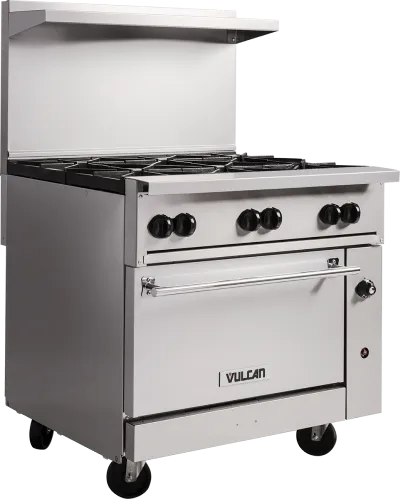 Vulcan Endurance Restaurant Range 36S-6B European Multi-Oven Cooker