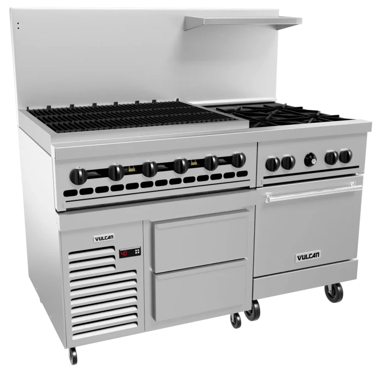 Bếp Âu Nhiều Lò Nấu Vulcan Endurance Restaurant Range 60RS-4B36CB