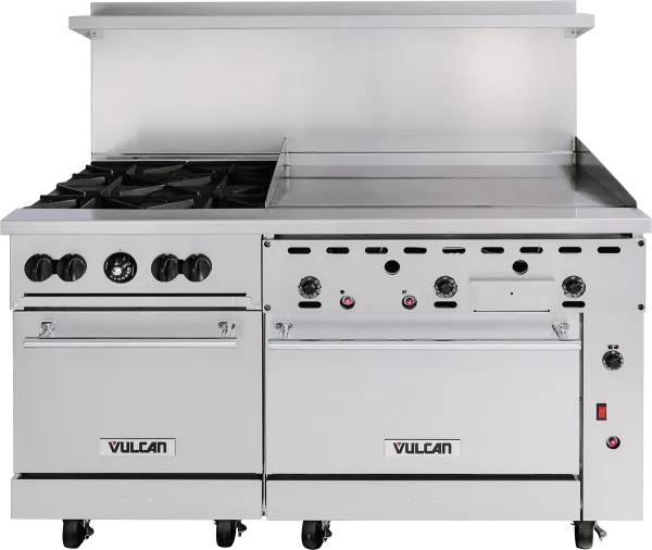 Bếp Âu Nhiều Lò Nấu Vulcan Endurance Restaurant Range 60SC-4B36GT