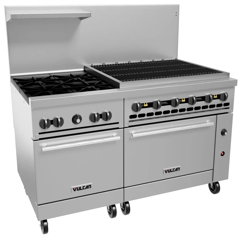 Bếp Âu Nhiều Lò Nấu Vulcan Endurance Restaurant Range 60SS-4B36CB