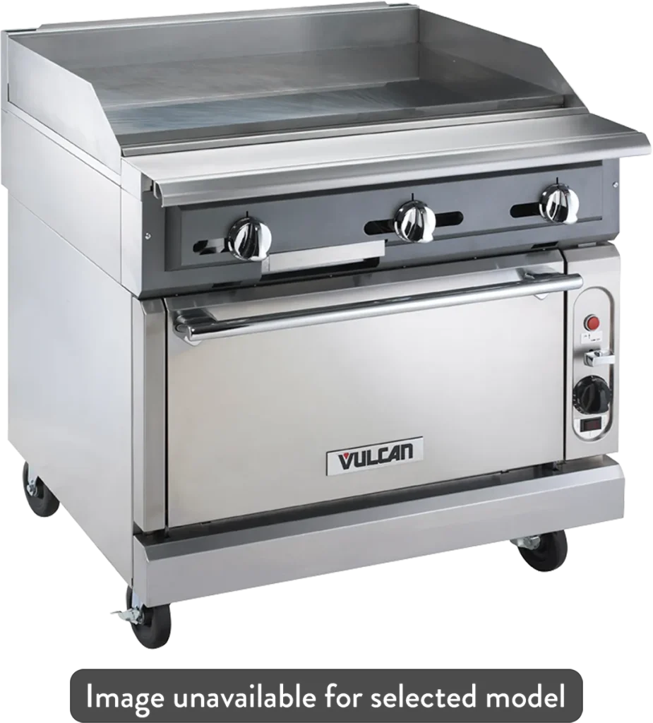 Multi-Oven European Stove Vulcan V Series Heavy Duty Gas Range VCBB36