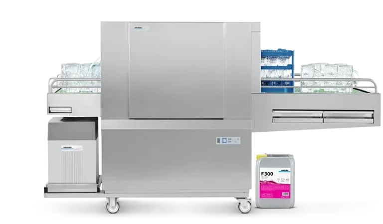 Single-Tank Flight-Type Glasswasher STF - for Beer Garden Winterhalter