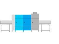 Winterhalter MTR M Multi-Tank Rack Conveyor Dishwasher