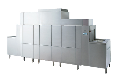 Máy rửa chén băng tải công nghiệp Conveyor Dishwasher Fujimak 001371