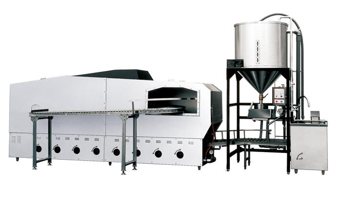 Hệ nấu cơm tự động liên tục (công nghiệp lớn) System 2000 – continuous rice cooker Fujimak