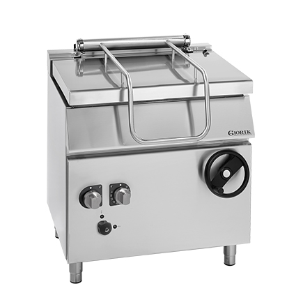 Chảo Nấu Lật Nghiêng (Bratt Pan) Unika 700 MANUAL TILTING ELECTRIC BRATT PAN – BOTTOM IN DUPLEX 2304 – 50 L Giorik BE74XM