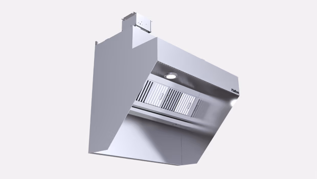 Chụp Hút Khói Bếp Chuẩn ETL/UL Bắc Mỹ KVL – Capture Jet™ low profile exhaust hood (ETL) Halton