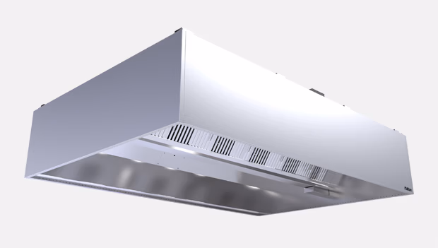 Chụp Hút Khói Bếp Chuẩn ETL/UL Bắc Mỹ KVW – Capture Jet™ island exhaust hood (ETL) Halton