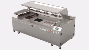 Thiết Bị Thông Gió Bếp Mở Và Bếp Di Động KMC-A – MobiChef mobile cooking station with appliances (ETL) Halton