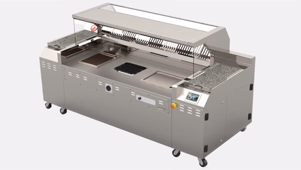 Thiết Bị Thông Gió Bếp Mở Và Bếp Di Động KMC-A – MobiChef mobile cooking station with appliances (ETL) Halton