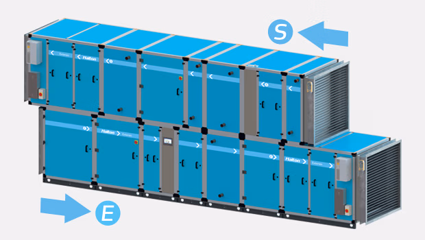 Thiết Bị Cấp Khí Tươi Và Xử Lý Không Khí Cho Bếp EXT – Extenso exhaust and supply Air Handling Unit Halton
