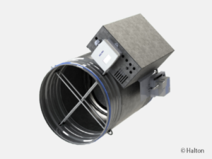 Van Điều Tiết Và Bộ Điều Khiển Lưu Lượng Gió Halton Vita Lab VFH – Galvanised Steel Airflow Damper