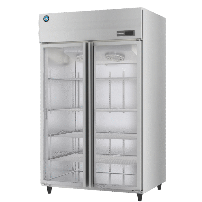Tủ Lạnh / Tủ Đông Công Nghiệp HR-126MA-S(P)LG A-FIT Upright Heated Long Glass Door Refrigerator Hoshizaki