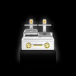 Bếp Nướng Than Mở Basque Josper – Để Bàn Josper Basque Grill PVJ-50-2-1-CT Individual Double Grill