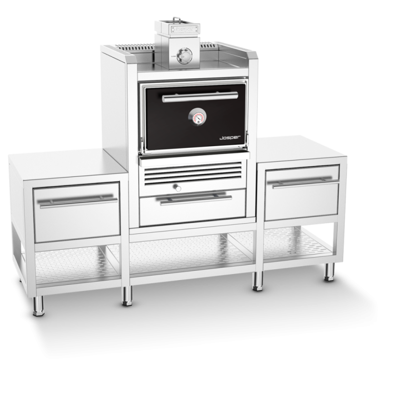 Lò Nướng Than Josper Dòng Gia Đình Cao Cấp Josper CASA Charcoal Oven Mesa – with built-in cabinet