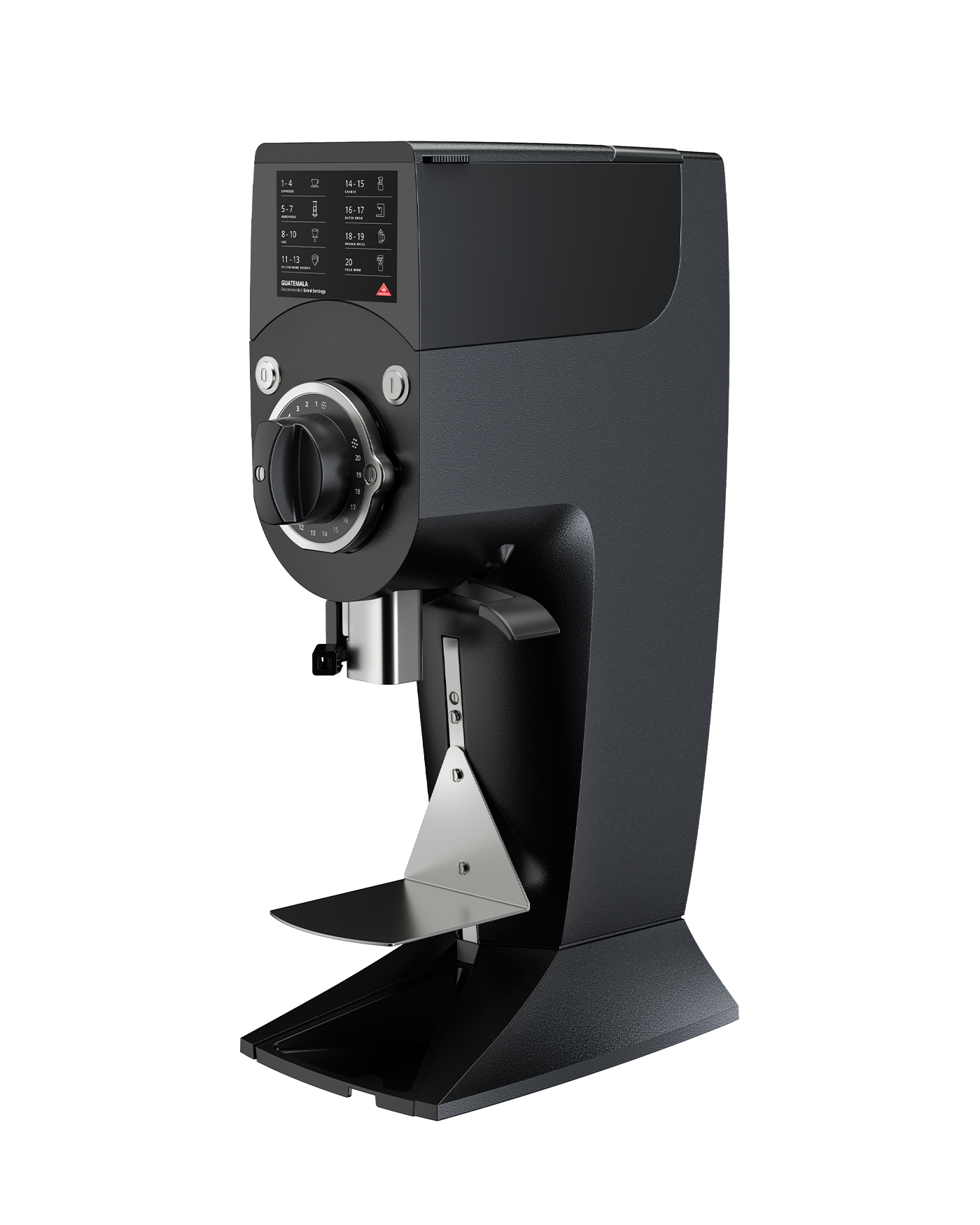 The New Guatemala – Matte Black (220-240V 50Hz) Mahlkönig