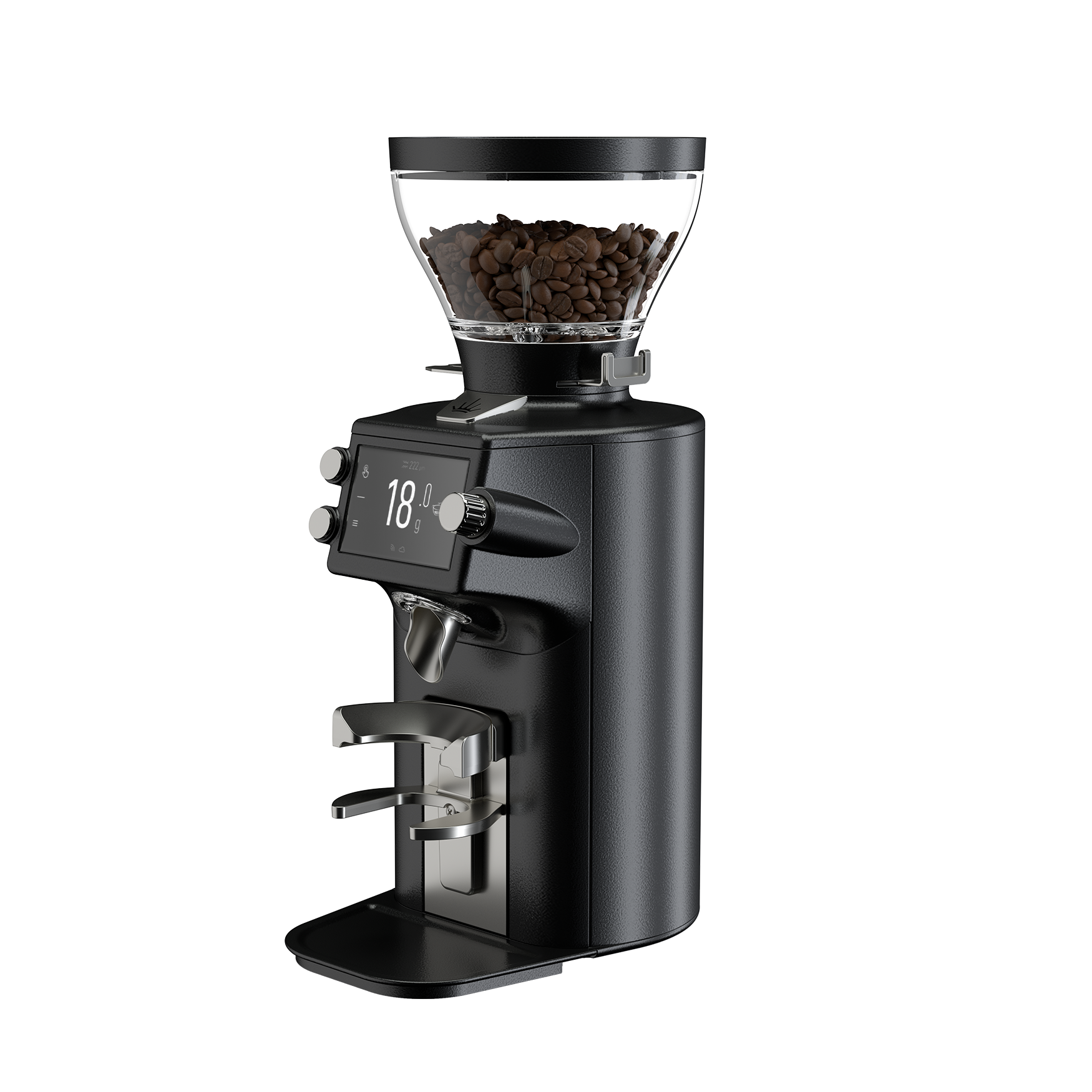 E64 WS Espresso Home Grinder – Matte Black Mahlkönig