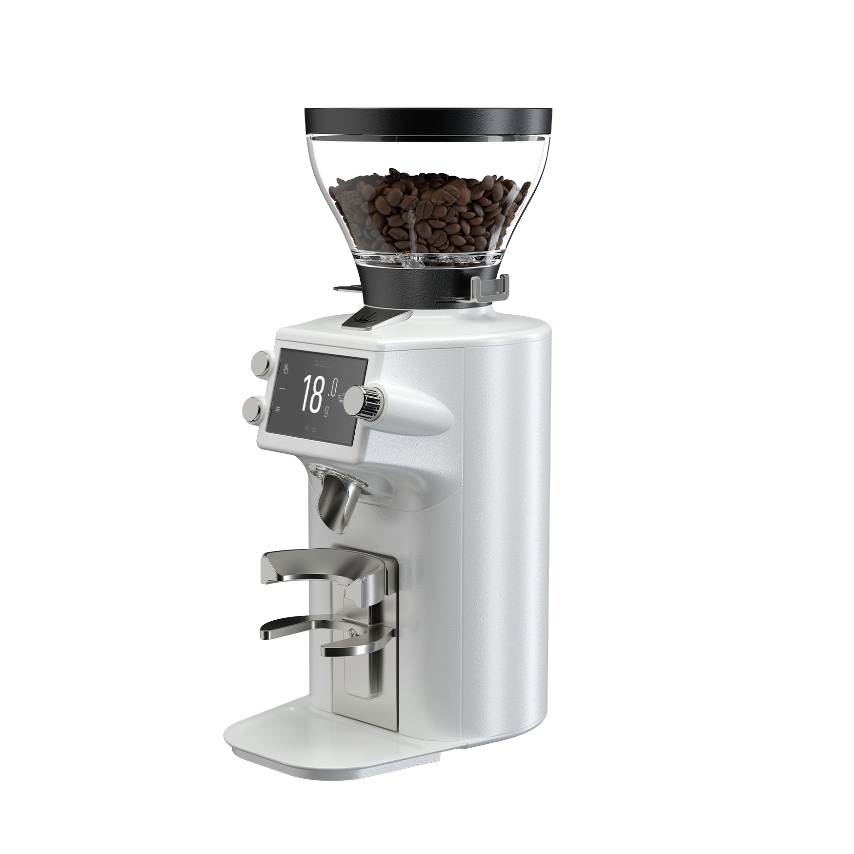 E64 WS Espresso Home Grinder – Matte White Mahlkönig