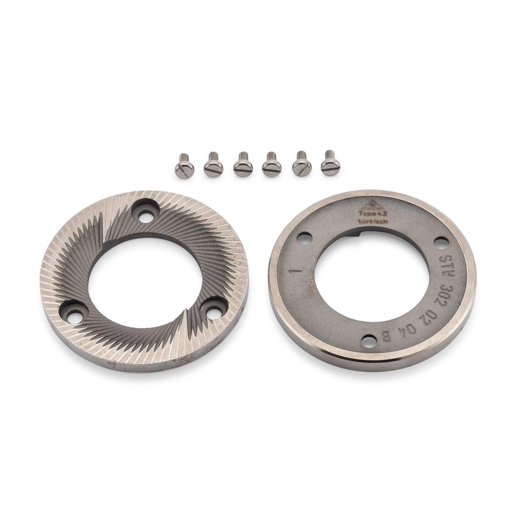 98mm Turkish Premium Cast Steel Burrs (EK43 / EK43 S) Mahlkönig
