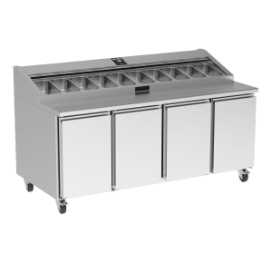 Bàn Lạnh Sơ Chế Thực Phẩm PPC 410 – GN1/1 REFRIGERATED PREP COUNTER Precision