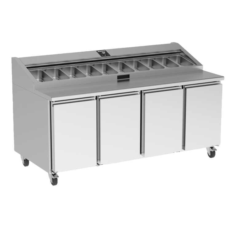 Bàn Lạnh Sơ Chế Thực Phẩm PPC 410 – GN1/1 REFRIGERATED PREP COUNTER Precision