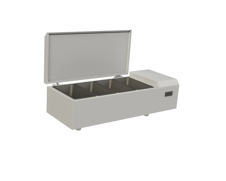 Quầy Đệm Giữ Lạnh Khay GN Cho Bếp & Bar PRW 4 – Refrigerated Pan Rail Precision