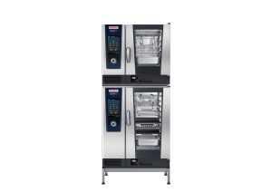 Bộ Khung Xếp Chồng Lò Nướng Đôi Combi-Duo Combi-Duo kit. Two cooking systems, easily combined. RATIONAL
