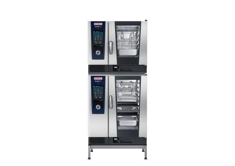 Bộ Khung Xếp Chồng Lò Nướng Đôi Combi-Duo Combi-Duo kit. Two cooking systems, easily combined. RATIONAL