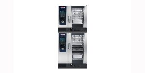 Bộ Khung Xếp Chồng Lò Nướng Đôi Combi-Duo Setup variations. For Combi-Duos. RATIONAL Setup variations (Combi-Duo)