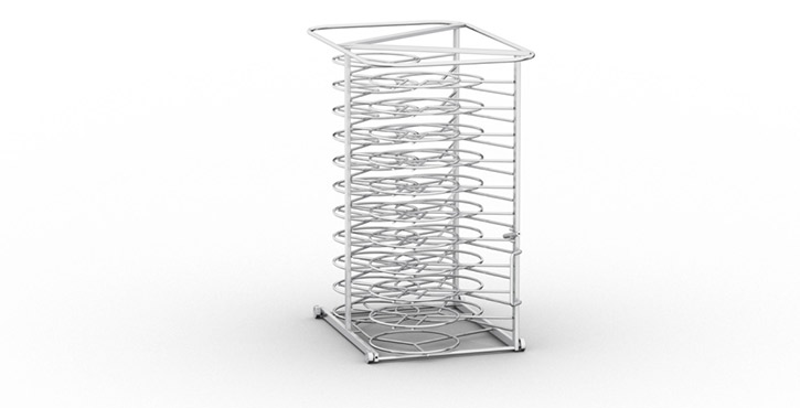 Xe rack tiệc Finishing 20-1/1 (52 đĩa) RATIONAL