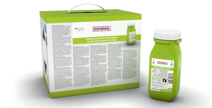 Hộp hóa chất rửa Active Green Cartridge AutoDose RATIONAL