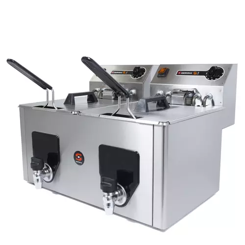 Bếp Chiên Thương Mại Sammic PF-10+10 (3-phase)