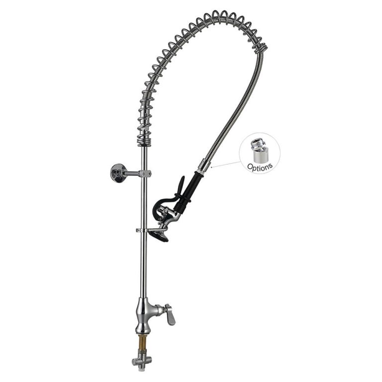 Vòi Xịt Rửa Cho Máy Rửa Bát 98008M-1 Single Temperature Deck mount Faucet Dishwasher Pre-Rinse Faucet, mixing valve Toprinse 98008M-M001