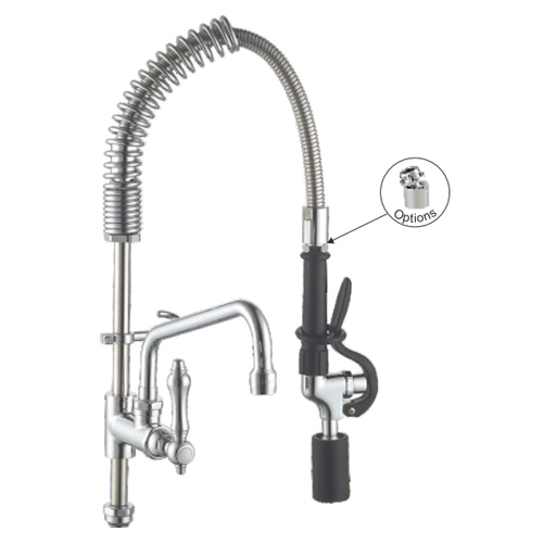 Bộ Vòi Xịt Rửa Chén Đĩa Bắc Mỹ (Model 98000) MINI Pre-rinse unit (98000MN-AC) Toprinse