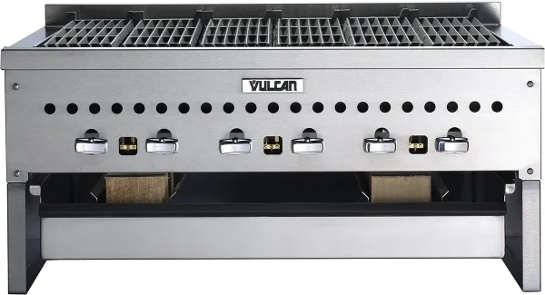 Bếp Nướng Than Nhân Tạo (Charbroiler) Vulcan Radiant/Cast-Iron Charbroilers Smoker-VACB