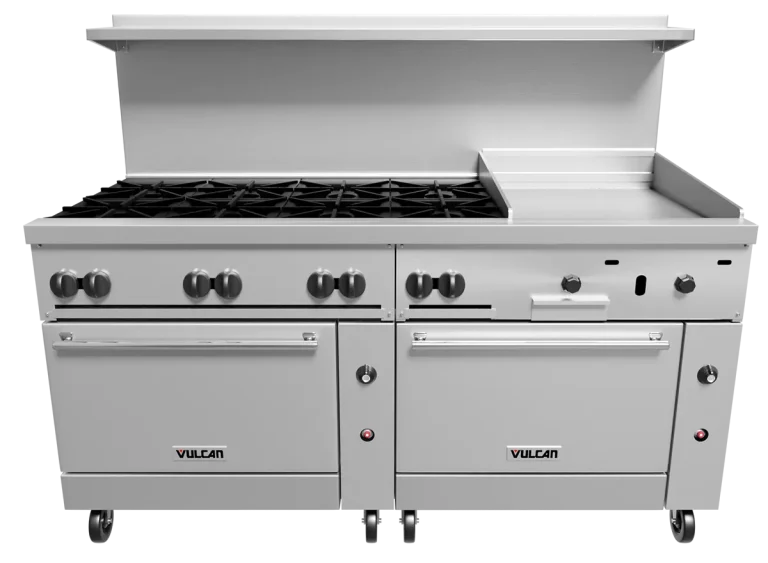 Bếp Âu Nhiều Lò Nấu Vulcan Endurance Restaurant Range 72SC-8B24GT